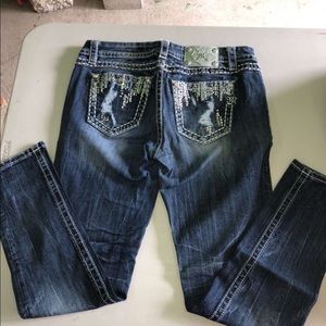 Women’s Miss Me Mid Rise Easy Skinny Jeans Size 29